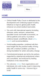 Mobile Screenshot of oxfordhealthpolicyforum.org